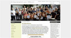 Desktop Screenshot of kv-esenshamm.de