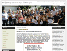 Tablet Screenshot of kv-esenshamm.de